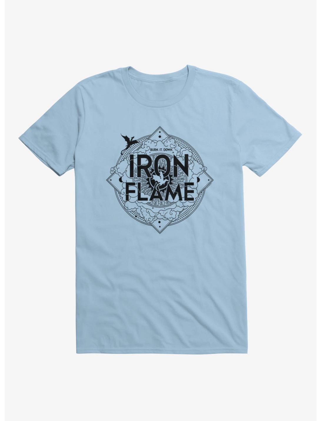 The Empyrean Fourth Wing Iron Flame Logo T-Shirt
