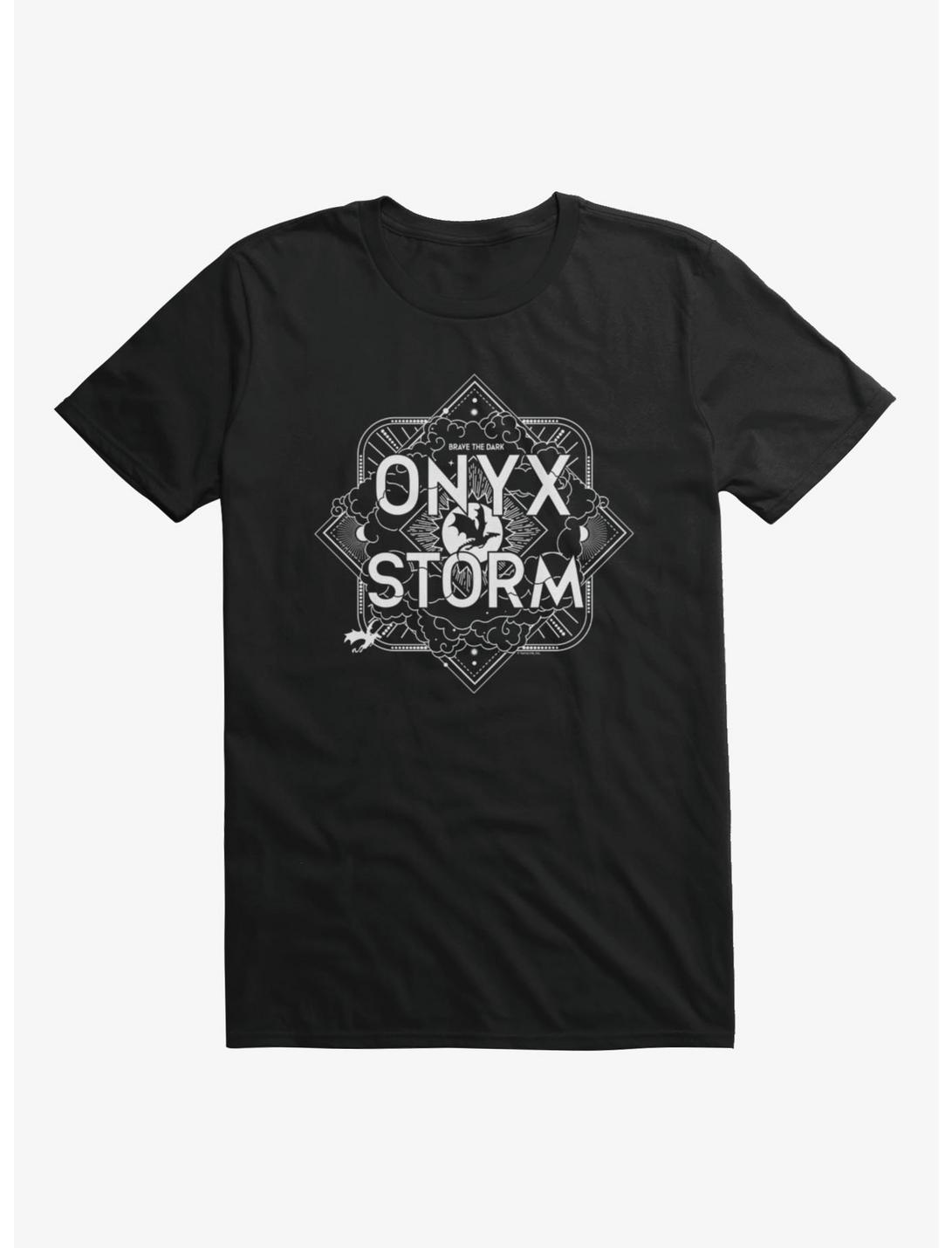 The Empyrean Fourth Wing Onyx Storm Logo T-Shirt