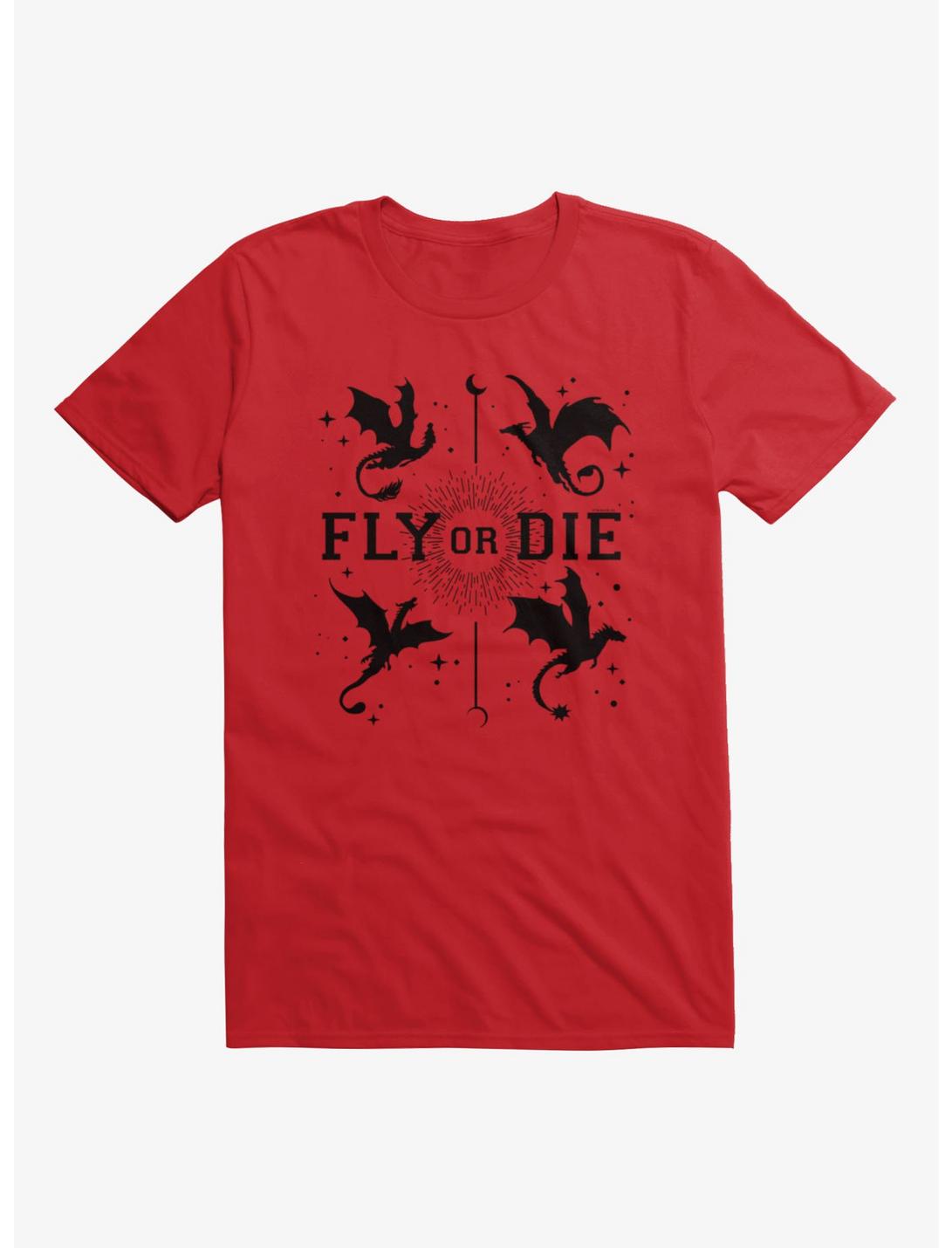 The Empyrean Fourth Wing Fly Or Die T-Shirt