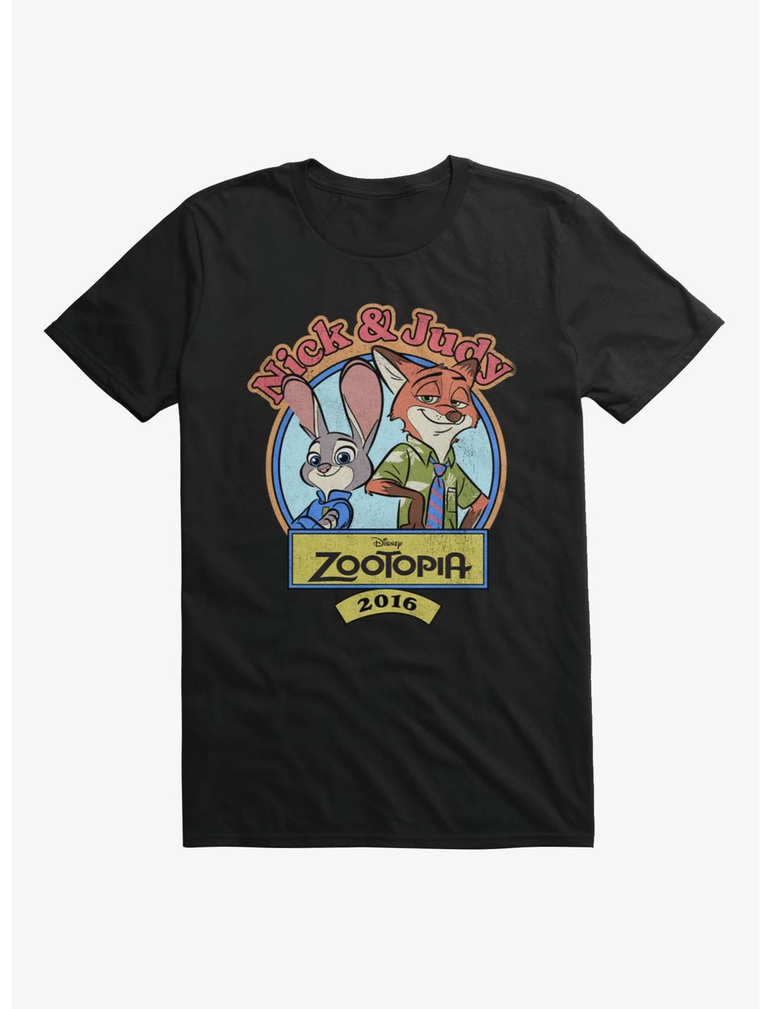 Disney Zootopia Nick & Judy 2016 T-Shirt