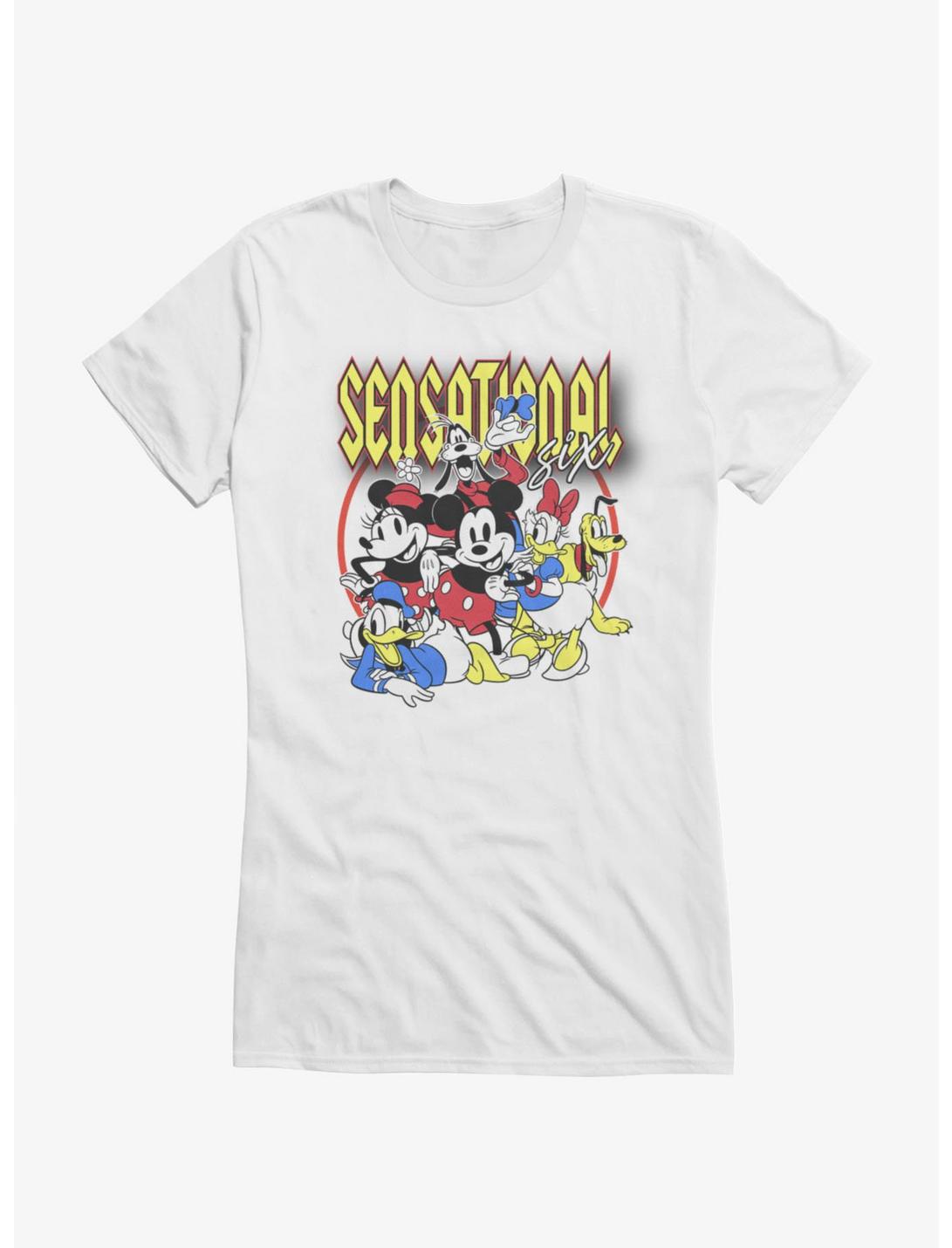 Disney Mickey Mouse Sensational Six Girls T-Shirt Hot Topic Exclusive
