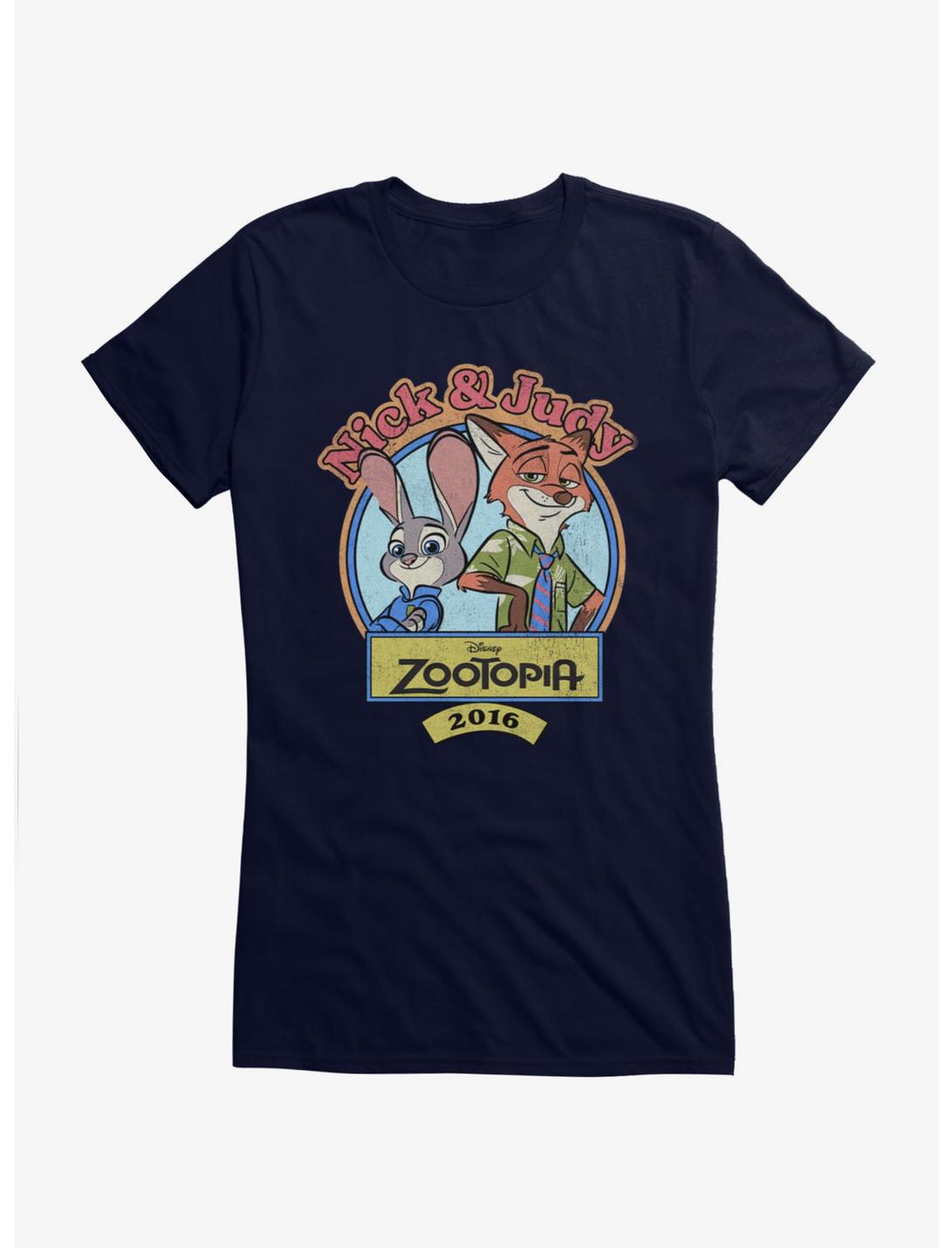 Disney Zootopia 2016 Girls T-Shirt Hot Topic Exclusive