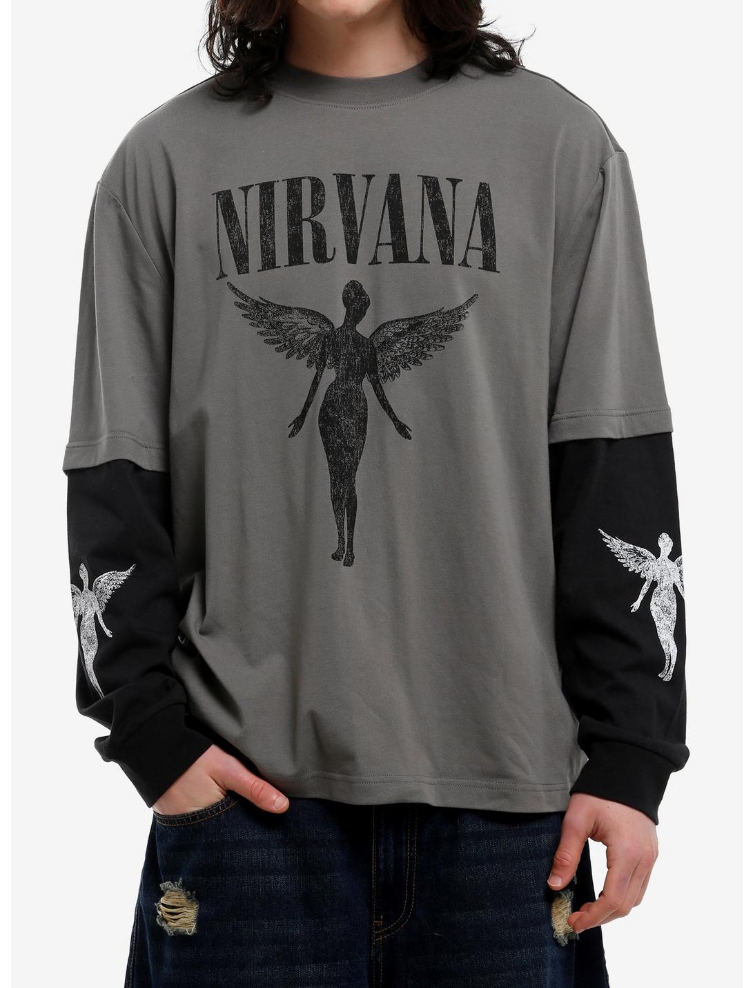 Nirvana In Utero Twofer Long-Sleeve T-Shirt