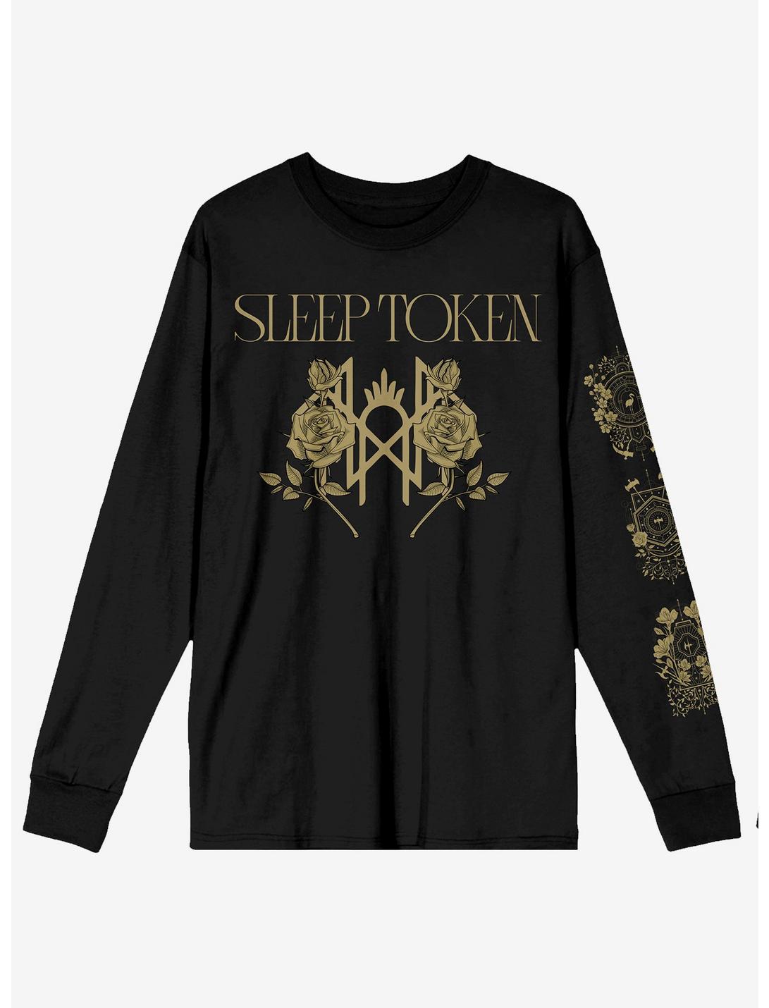 Sleep Token Floral Logo Long-Sleeve T-Shirt