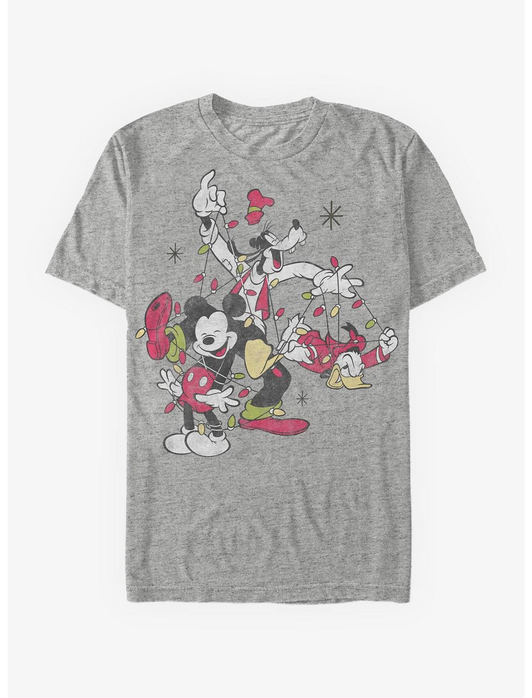 Disney Mickey Mouse Disney Team Lights Tangle T-Shirt