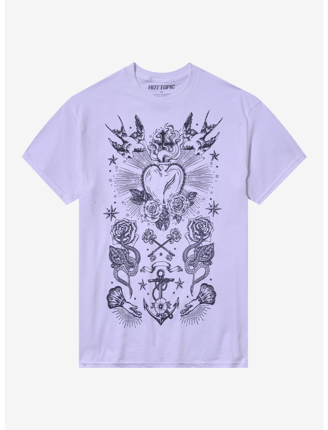 T-shirt Tatouage Sacré-Cœur