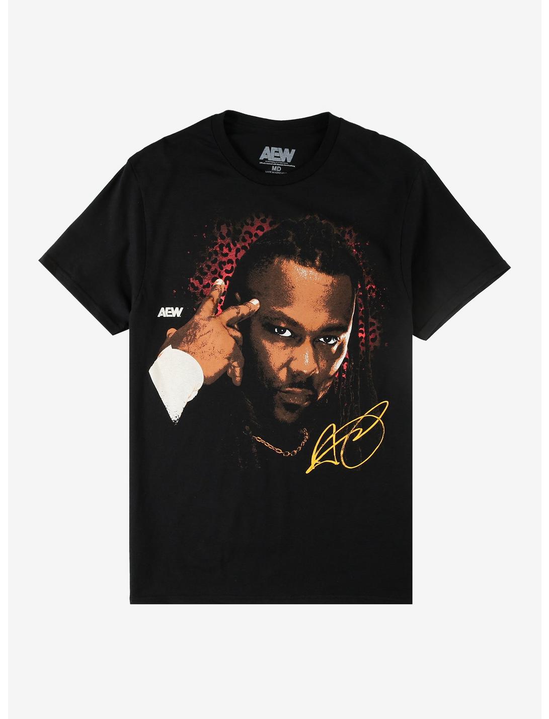 All Elite Wresting Swerve Strickland Face T-Shirt