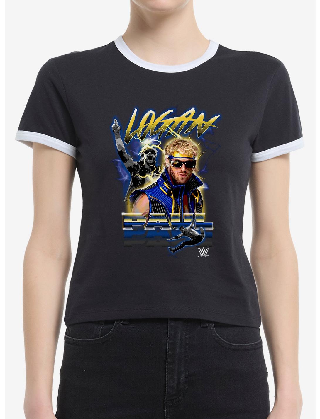 WWE Logan Paul Electric Girls Baby Ringer T-Shirt