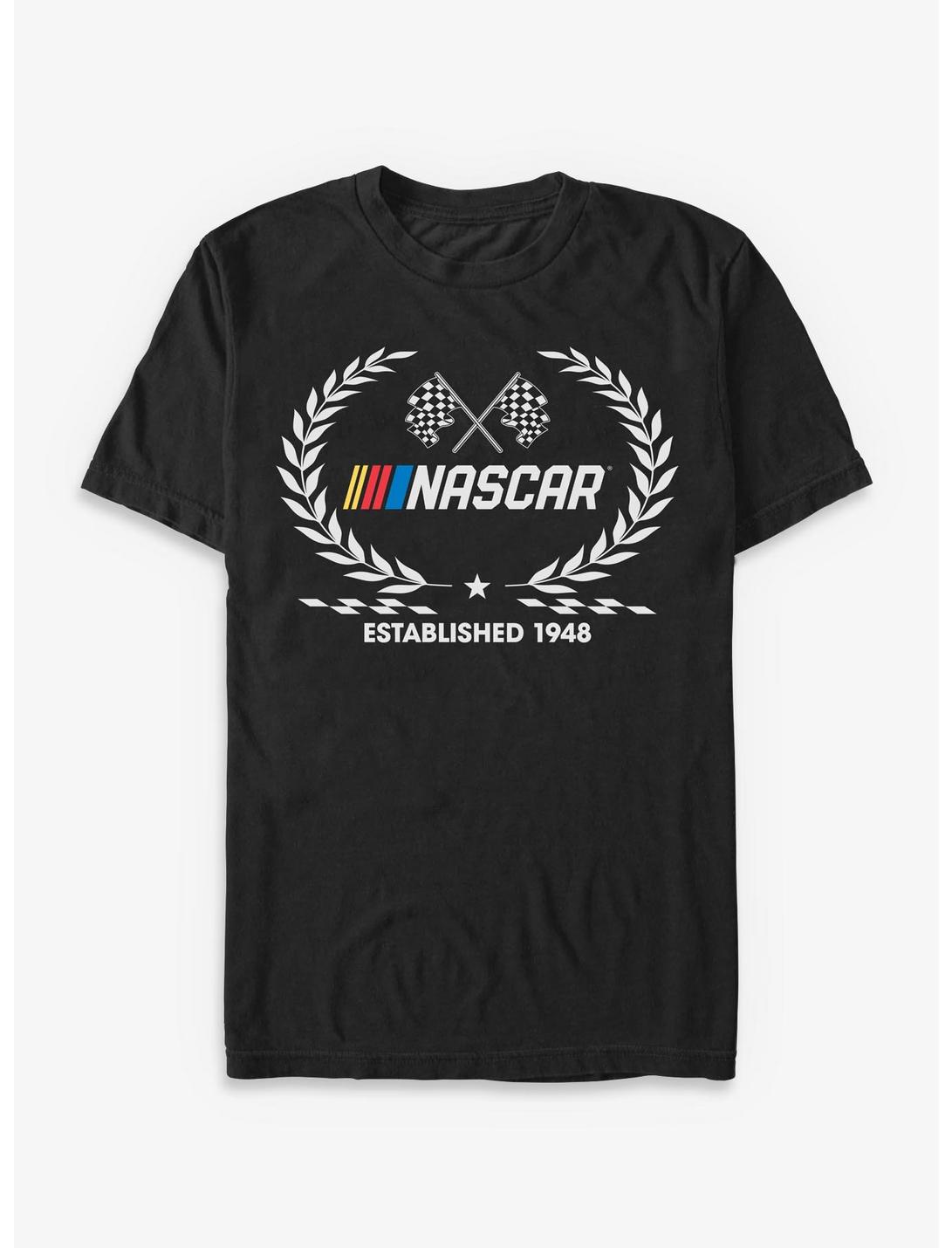 T-shirt grand et très grand NASCAR Script Sporty