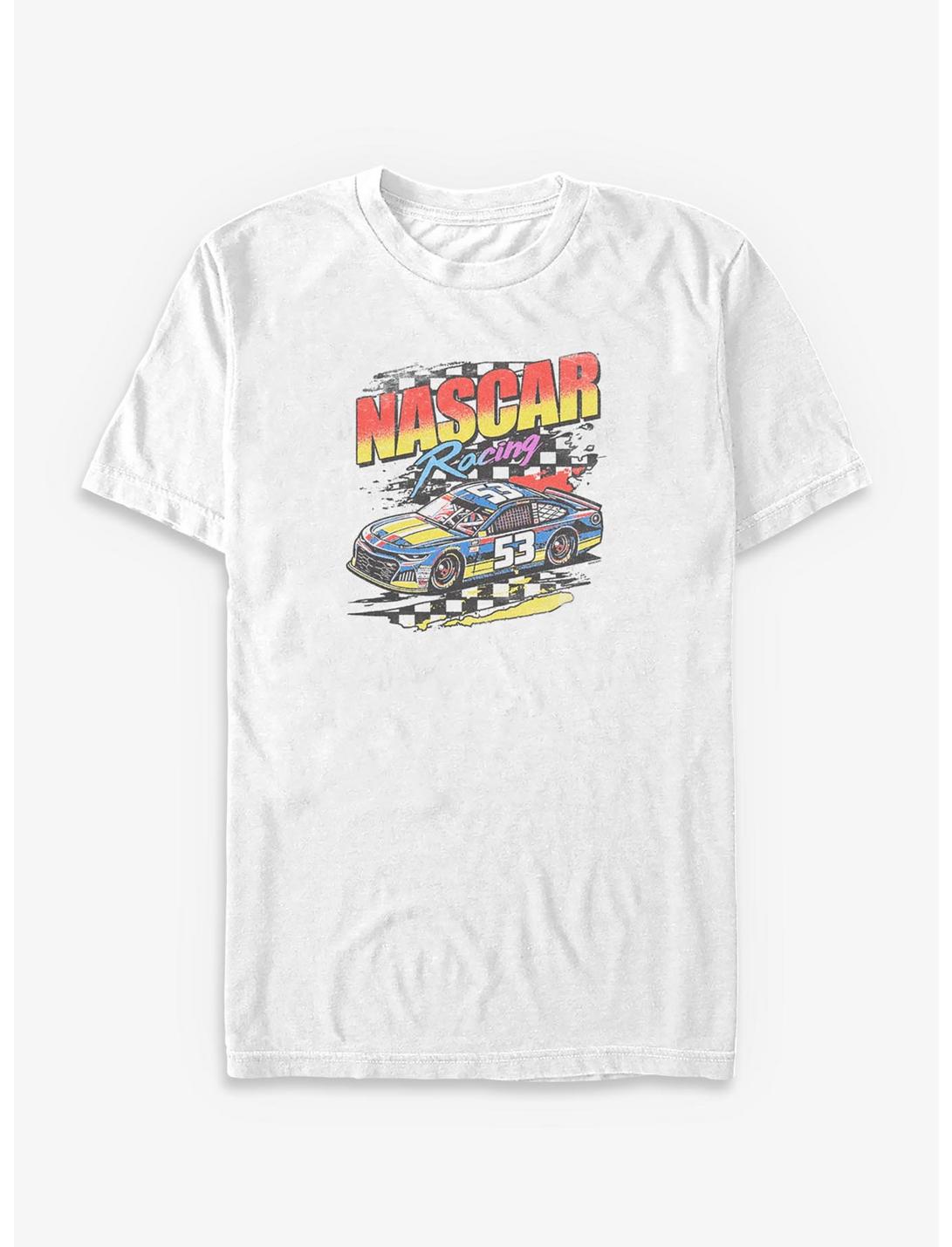 NASCAR Retro Car Racing Big & Tall T-Shirt