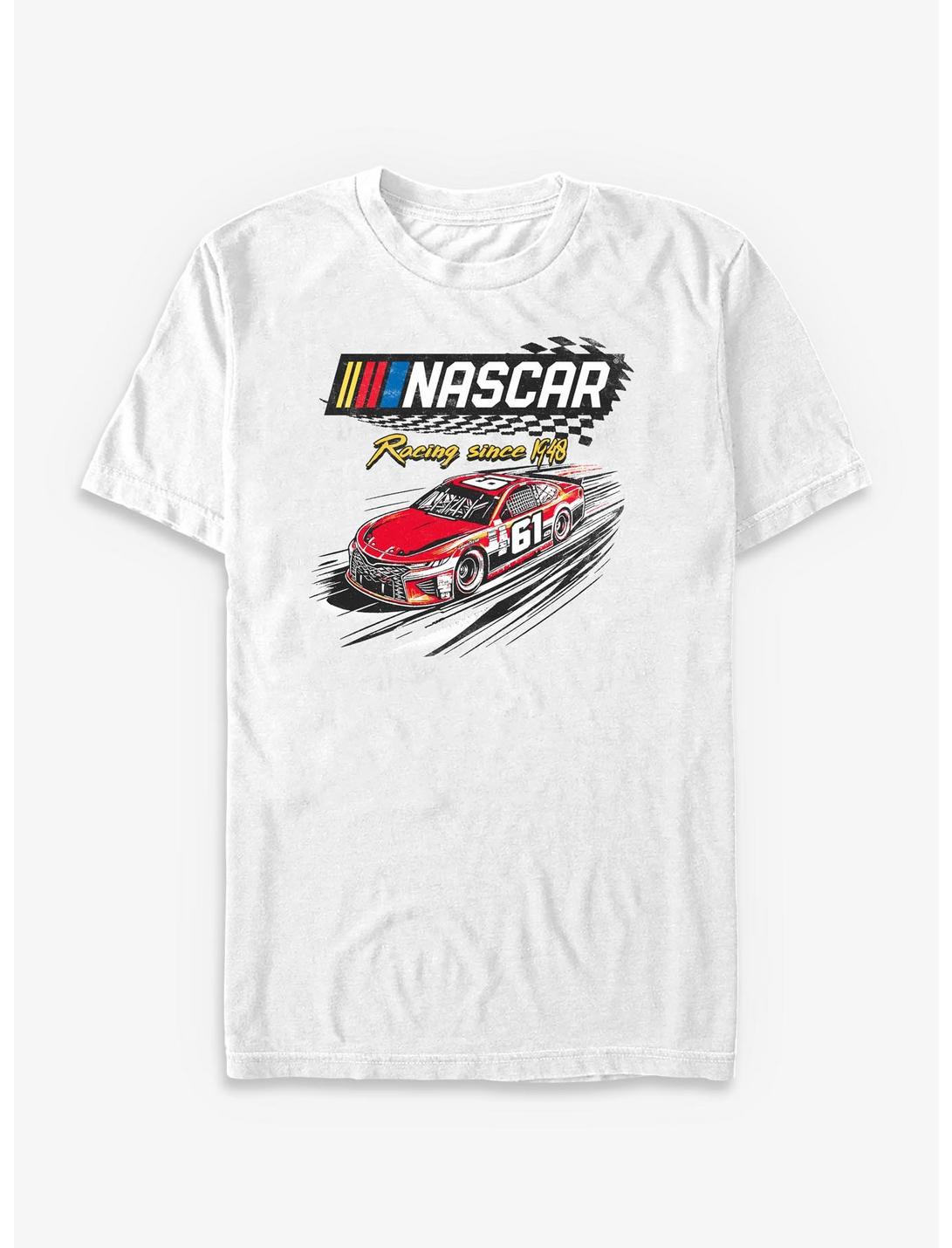NASCAR Checker Car Racing Big & Tall T-Shirt
