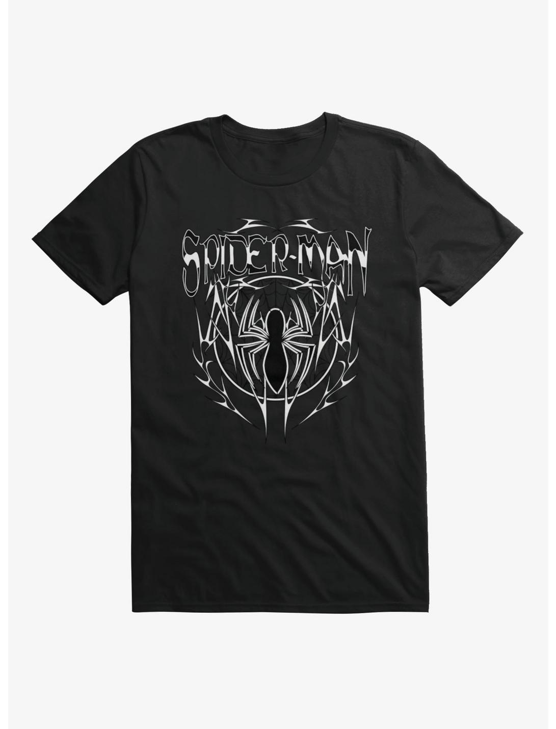 Marvel Spider-Man Metal Style Tattoo T-Shirt