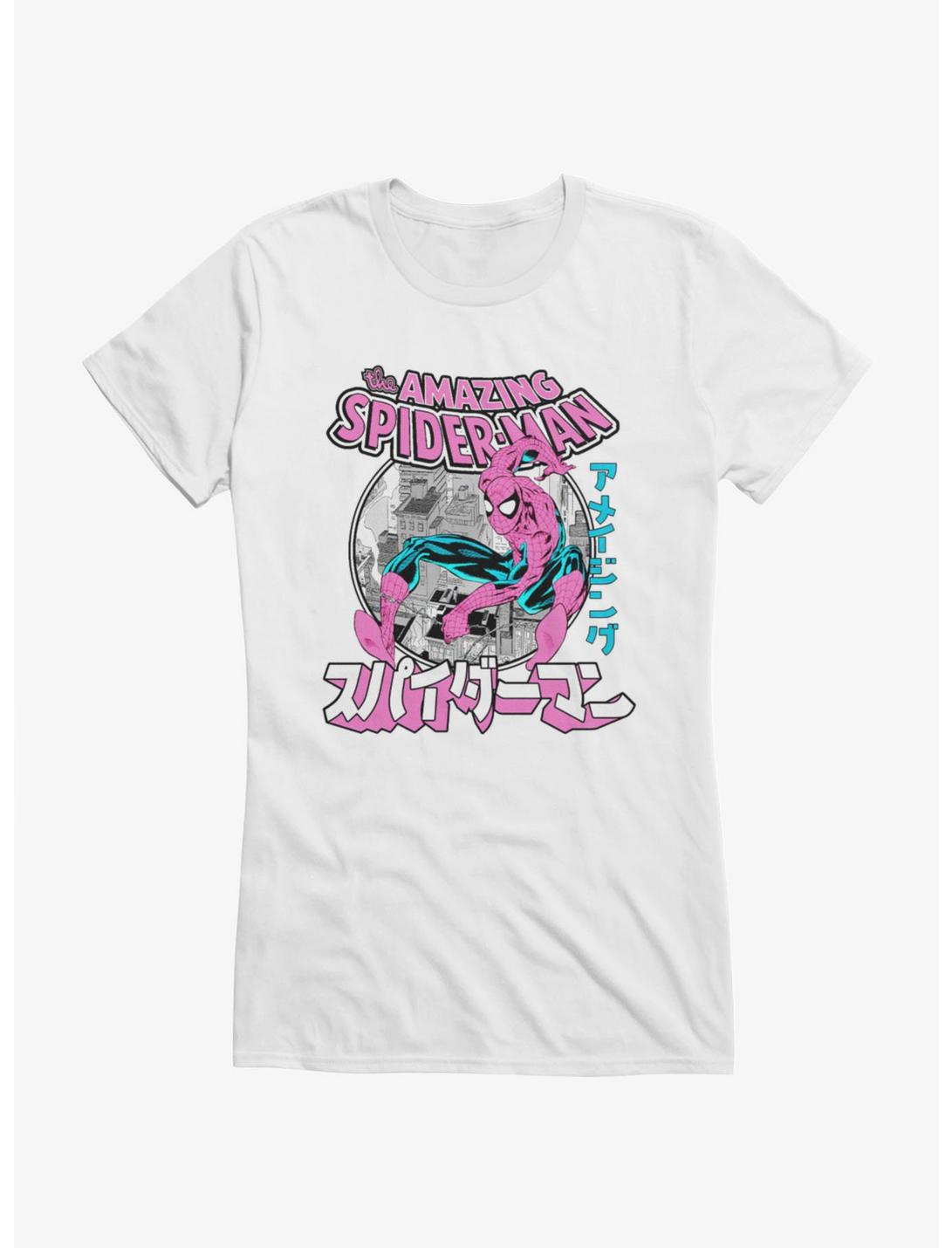 T-Shirt Fille Marvel Spider-Man The Amazing Spider-Man Kanji Swing