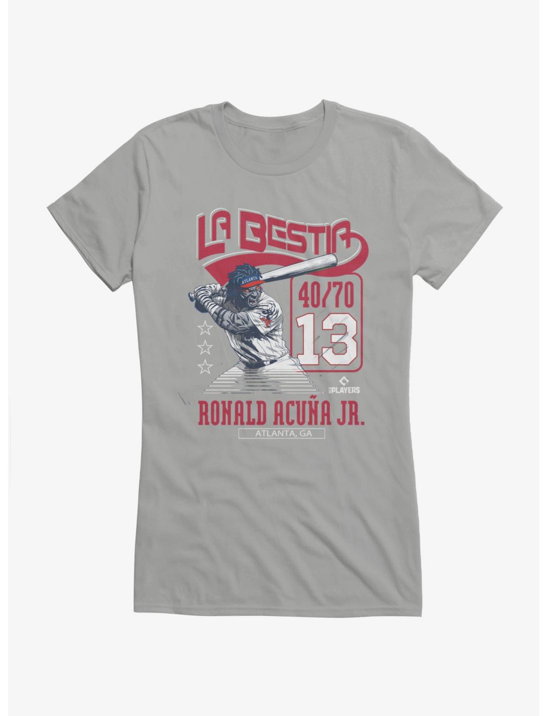 T-shirt fille MLB Atlanta Braves Ronald Acuna Jr. La Bestia