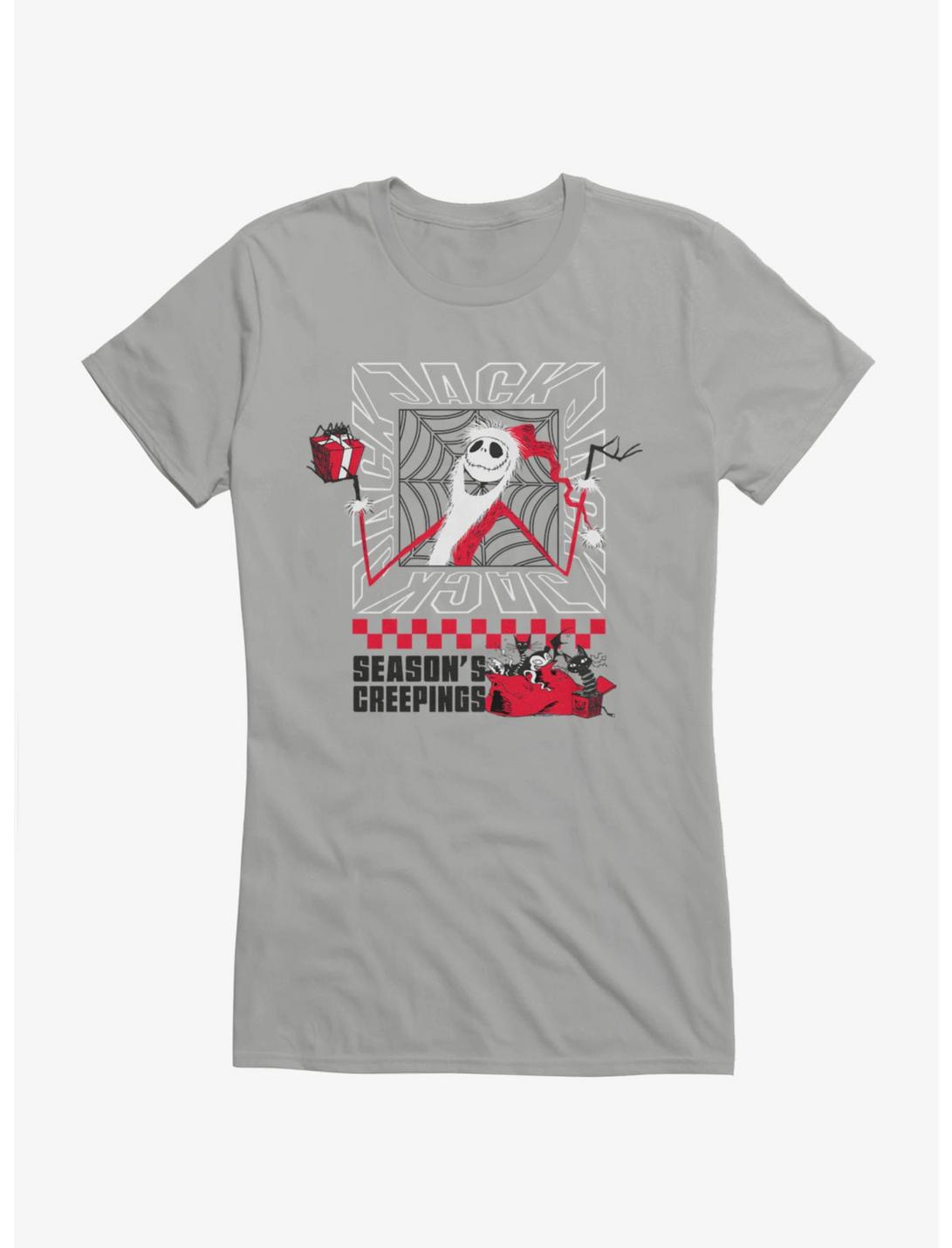 Disney Nightmare Before Christmas Santa Jack Seasons Creepings Girls T-Shirt