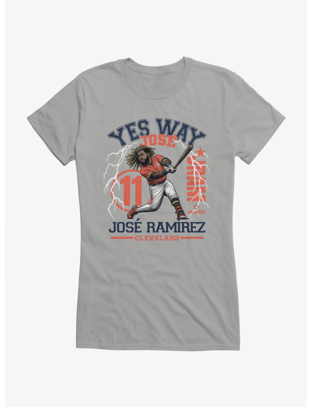 MLB Cleveland Guardians Jose Ramirez Yes Way JRam Girls T-Shirt