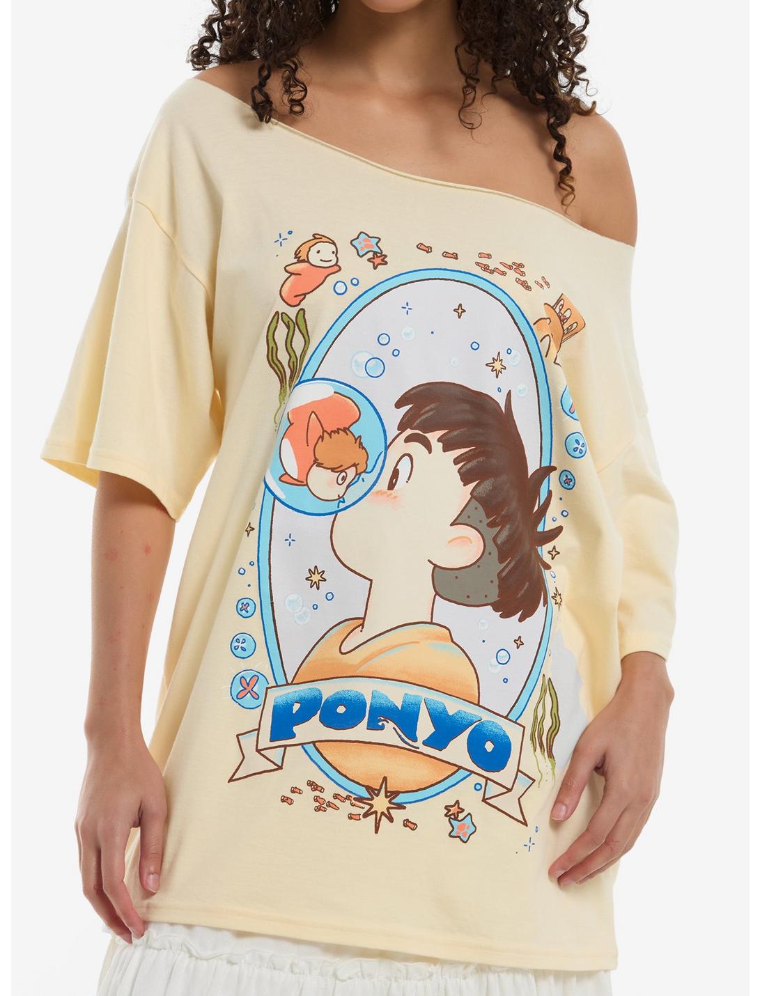 T-shirt ample Fille Ponyo Kiss Studio Ghibli®