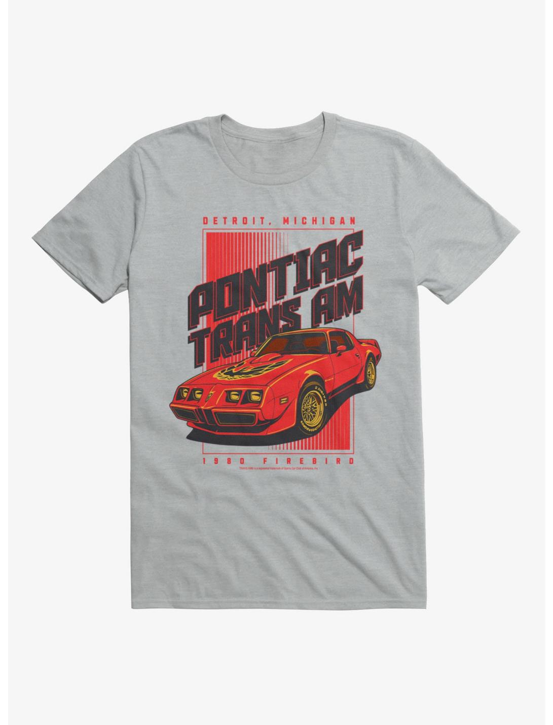 T-shirt rouge Pontiac Trans Am Firebird