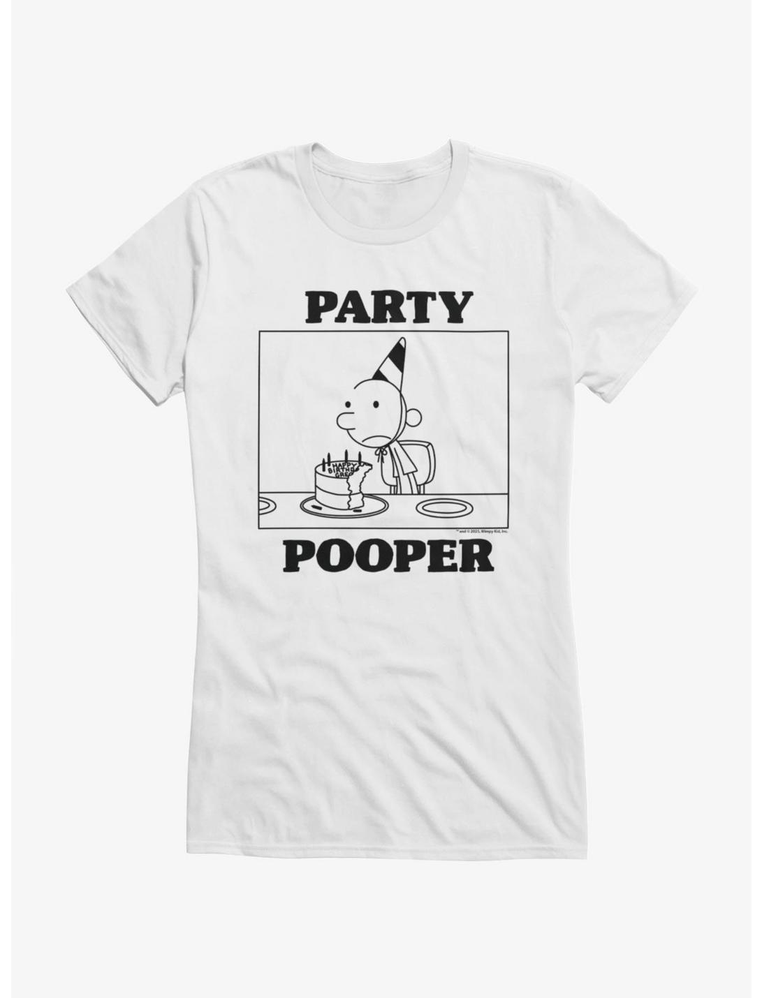 Diary Of A Wimpy Kid Party Pooper Girls T-Shirt