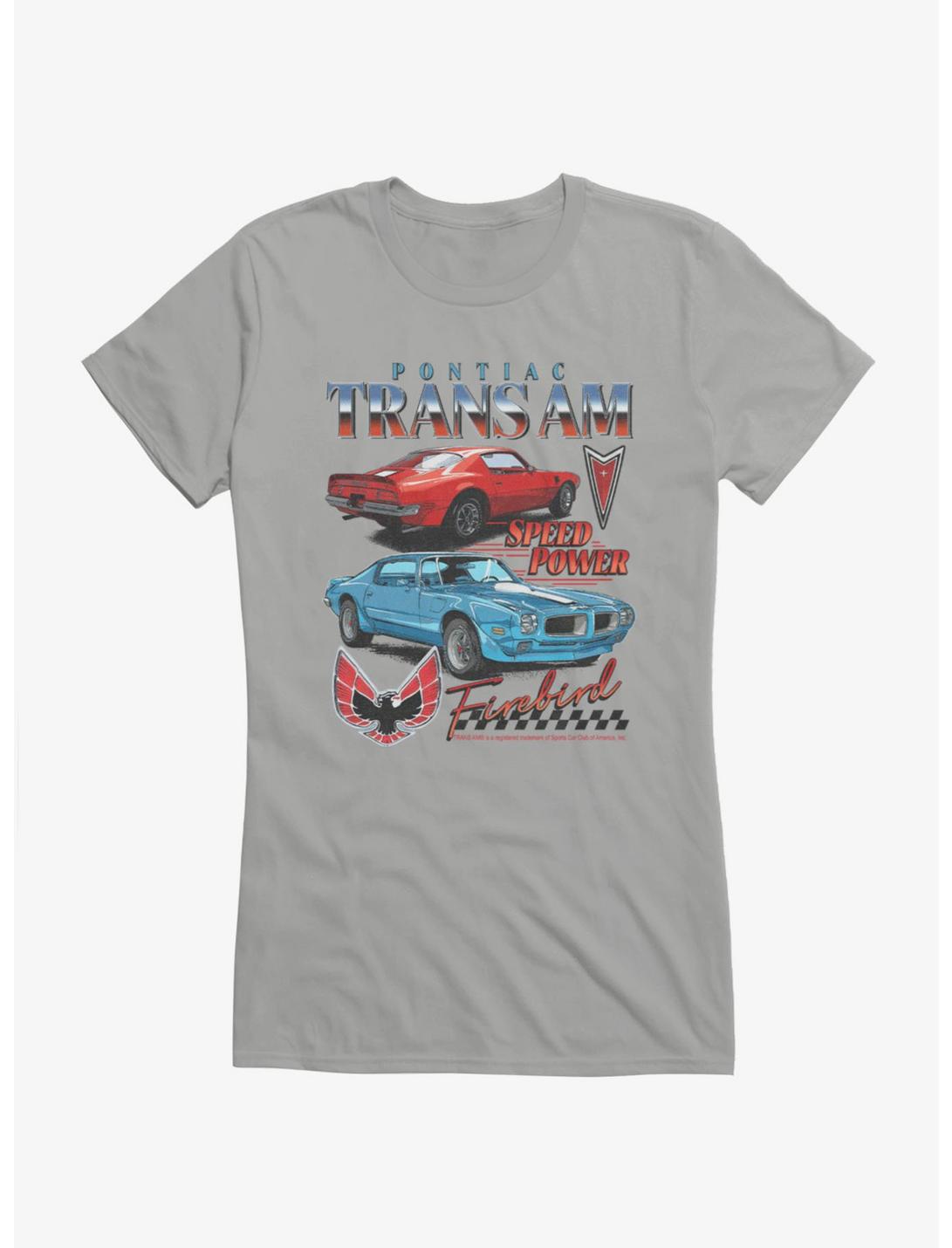 Pontiac Trans Am Speed Power Firebird Girls T-Shirt
