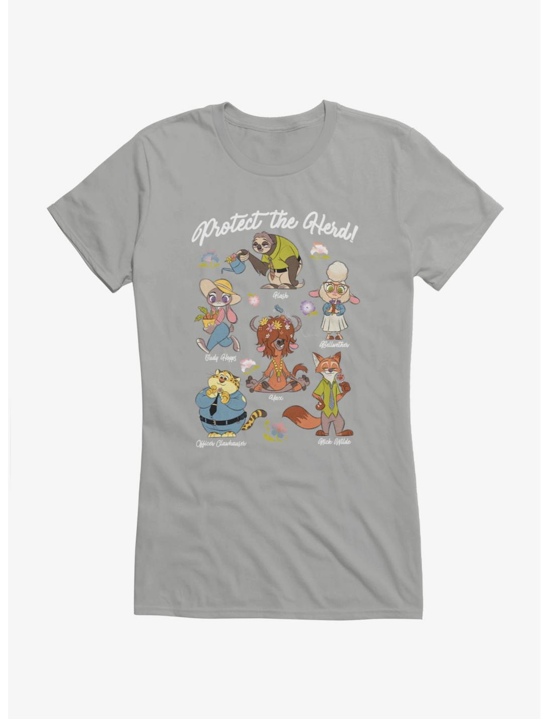 Disney Zootopia Protect The Herd Girls T-Shirt