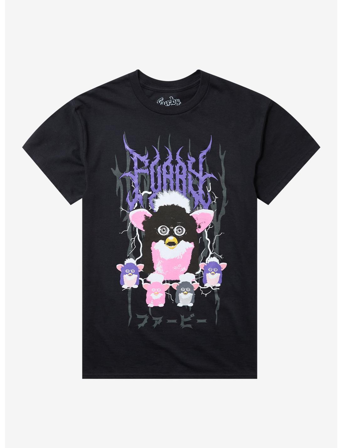 Furby Group Metal T-Shirt