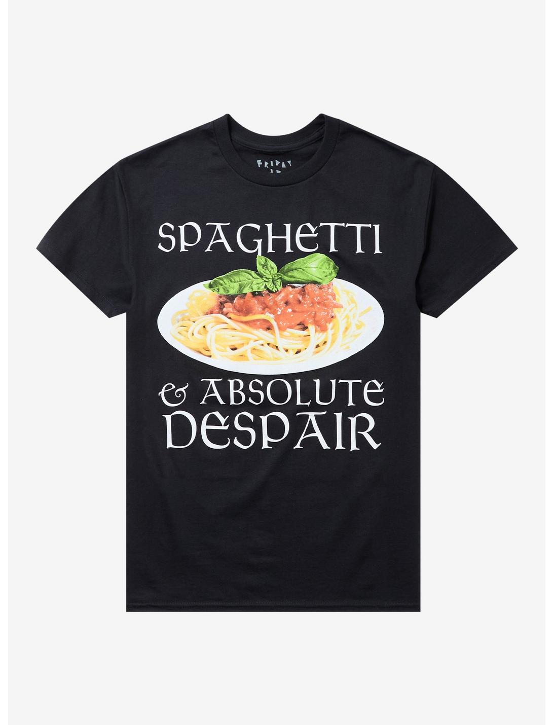 Spaghetti & Despair T-Shirt By Friday Jr.