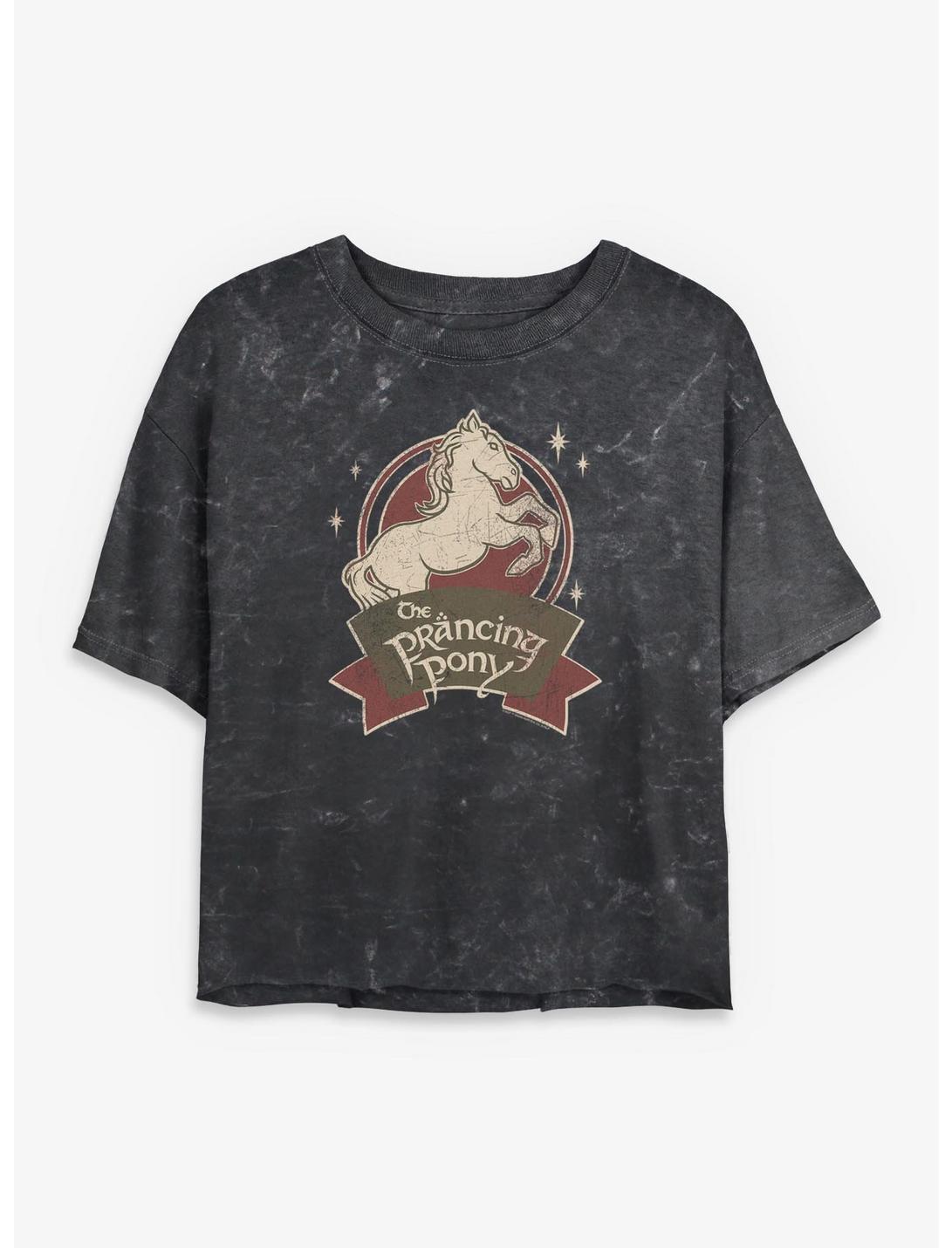 T-shirt court « Prancing Pony » délavé de The Lord of the Rings pour filles