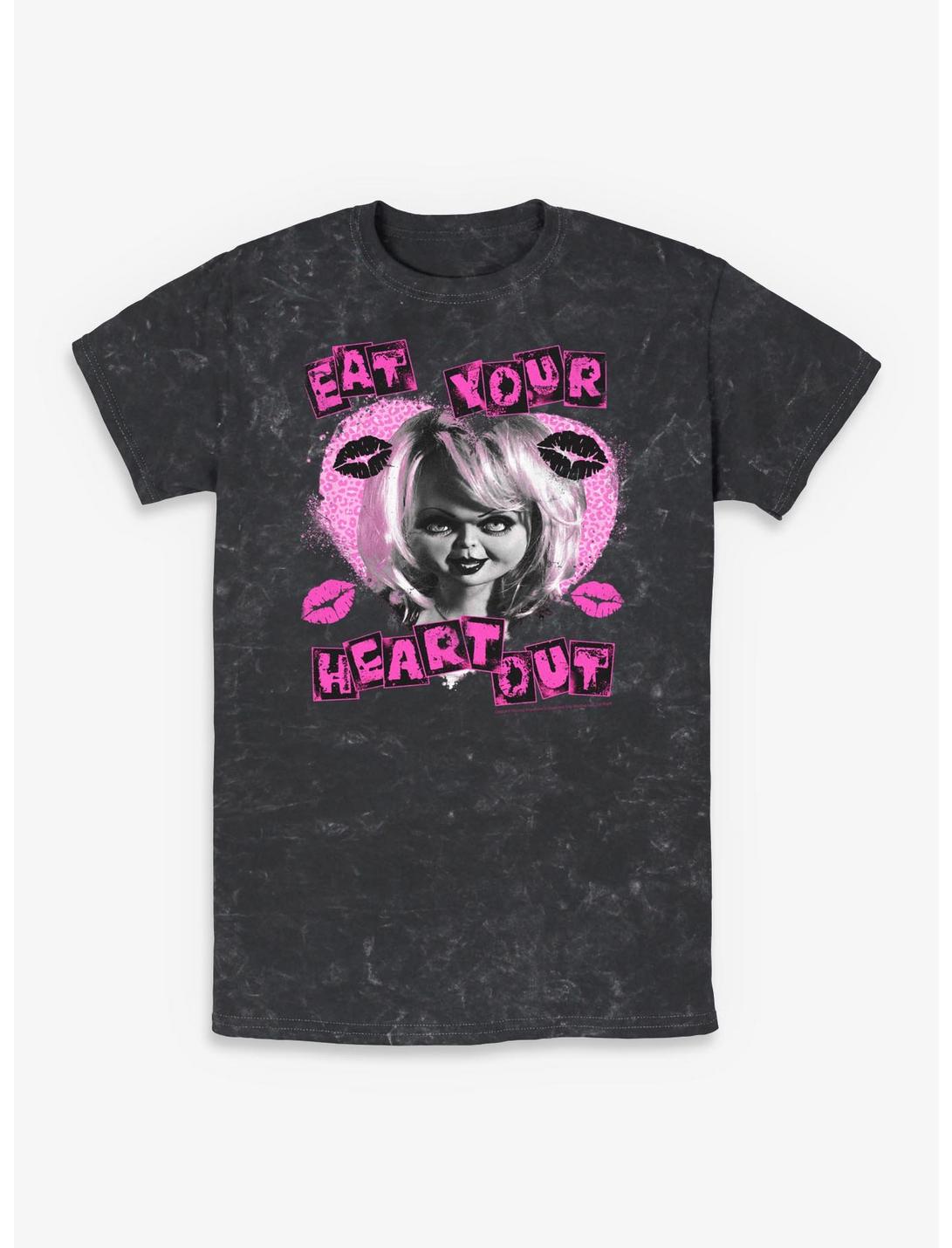 T-shirt Chucky Eat Your Heart Out Tiffany délavé aux minéraux