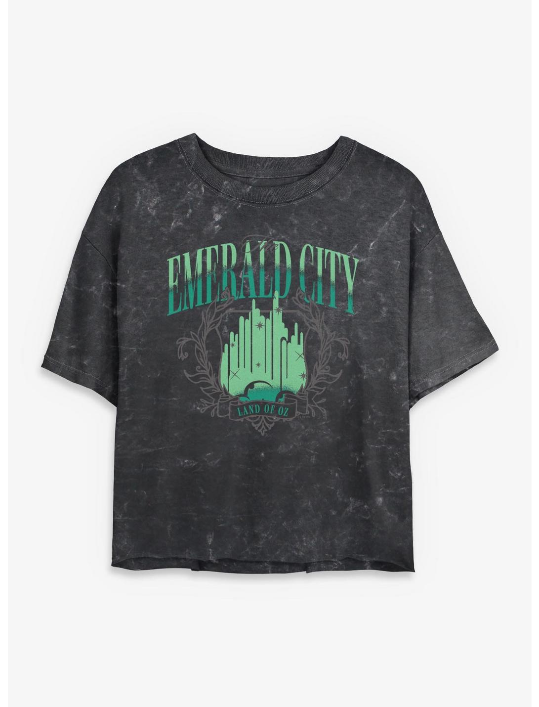 T-shirt court Wizard Of Oz The Emerald City Girls en coton délavé