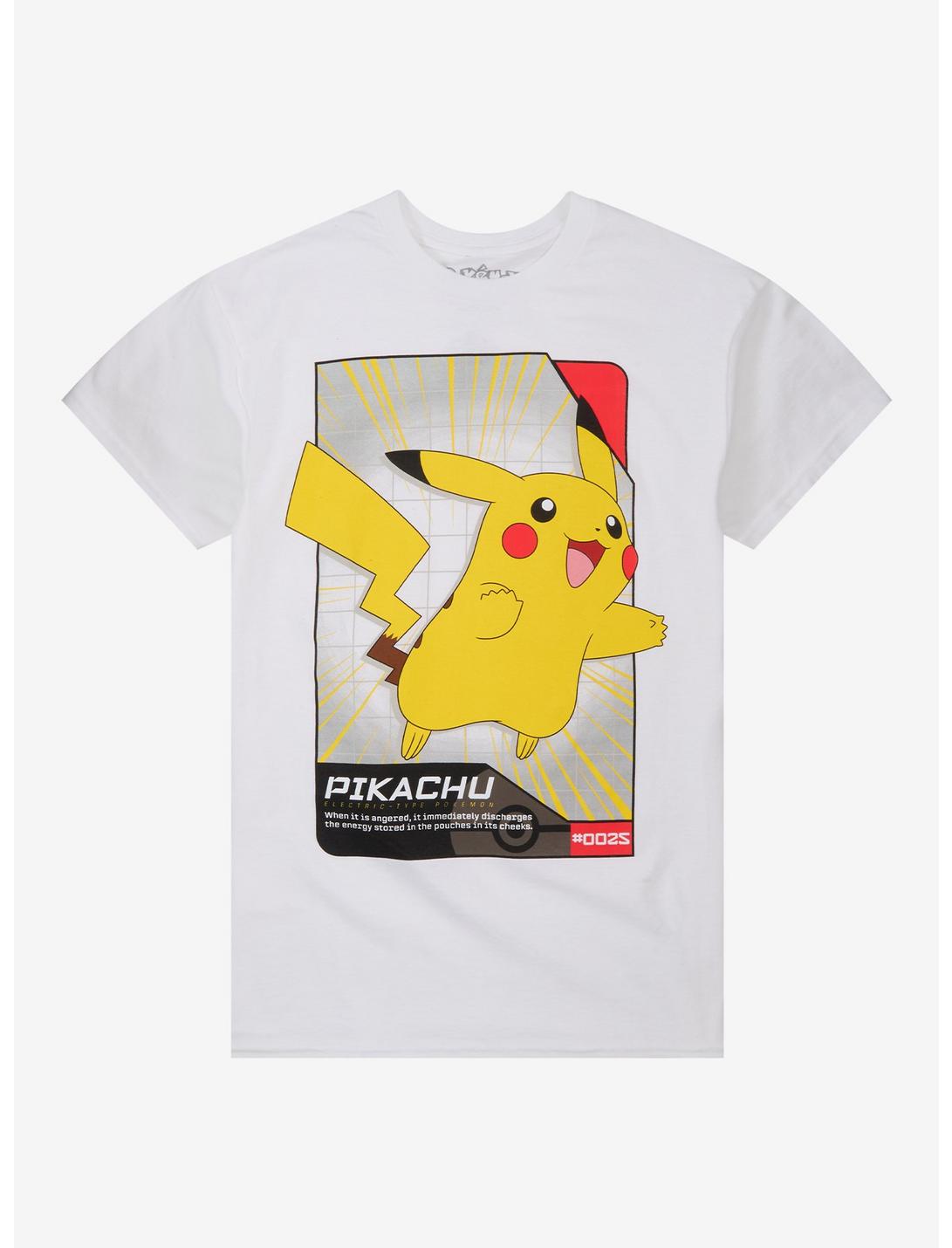 Pokémon Pikachu Stats T-Shirt