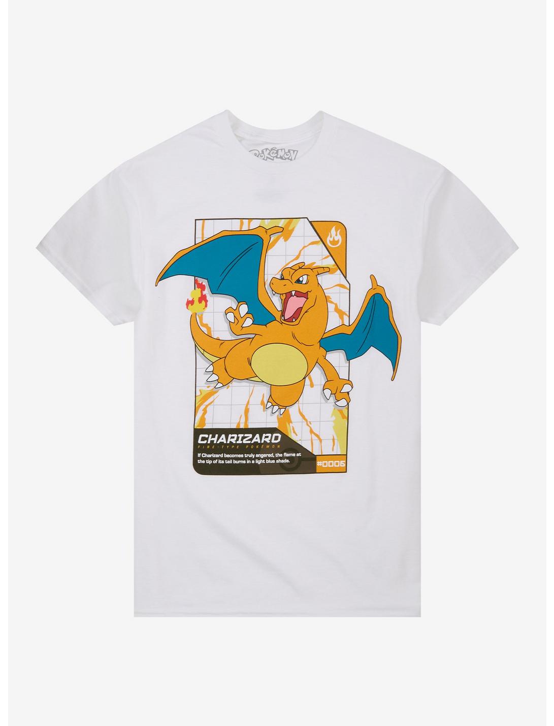 Pokémon Charizard Stats T-Shirt