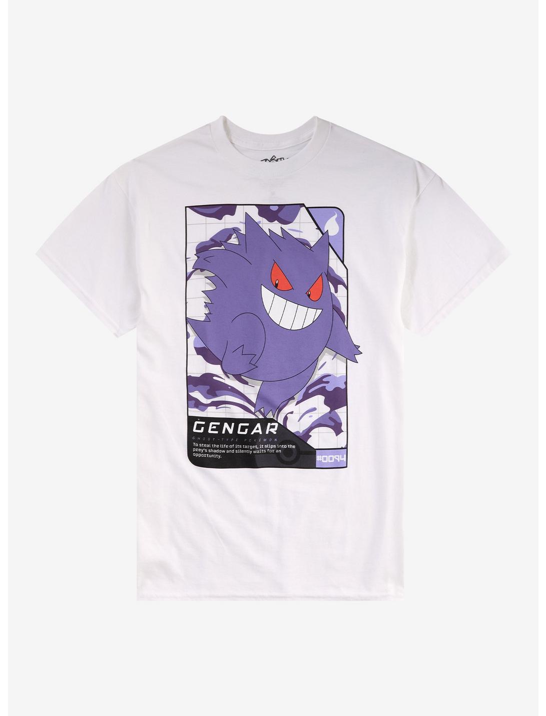 T-shirt statistiques Éctoplasma Pokémon
