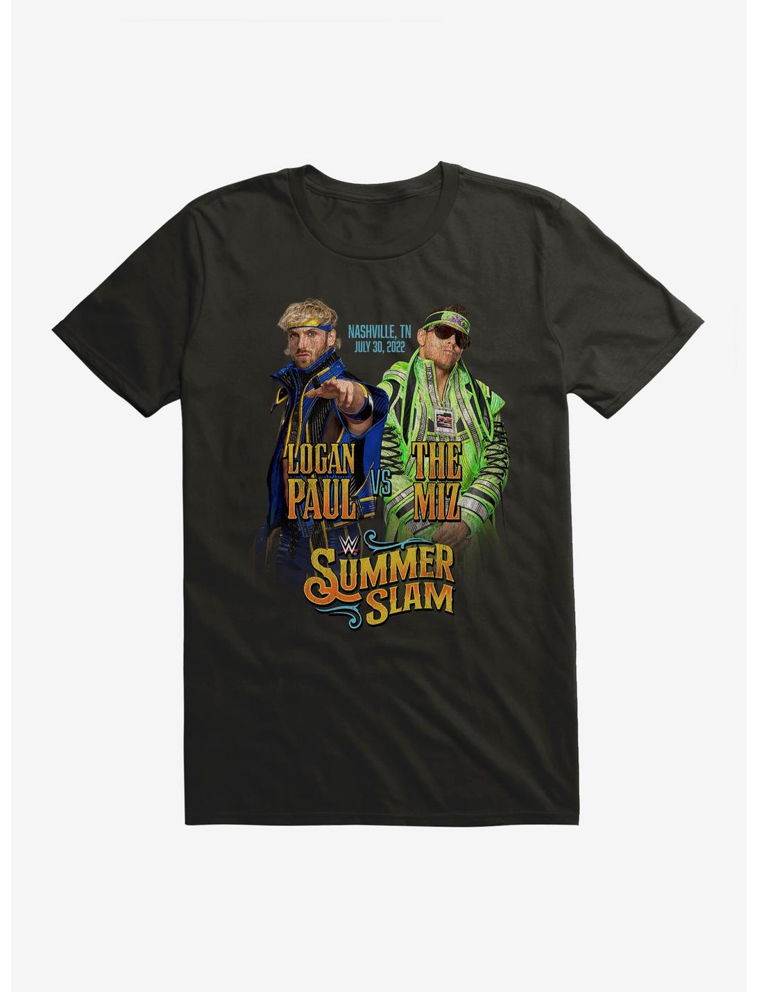 WWE Summer Slam Logan Paul vs The Miz T-Shirt