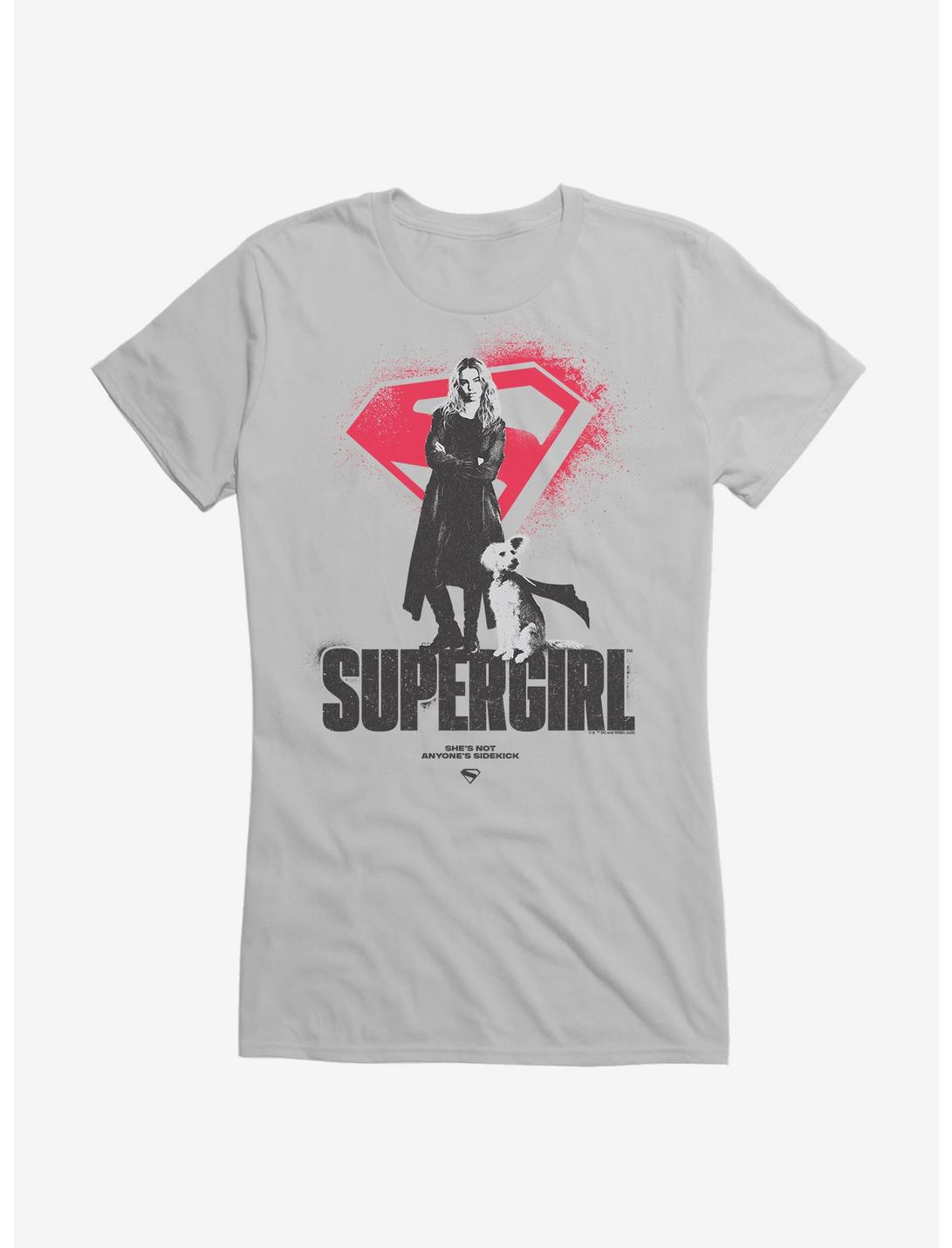 T-shirt Fille DC Supergirl & Krypto Pas La Complice De N'importe Qui
