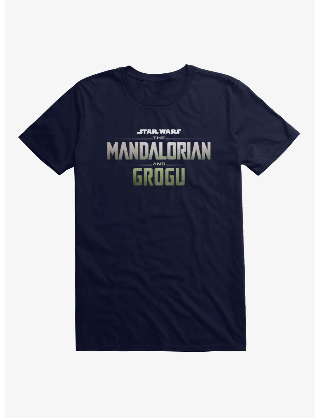 T-shirt couleur du logo du film The Mandalorian et Grogu