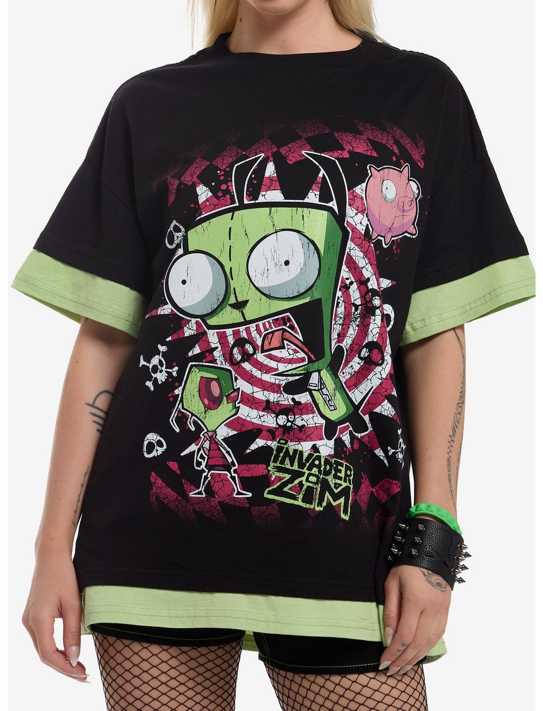 Invader Zim GIR Two-Toned T-Shirt