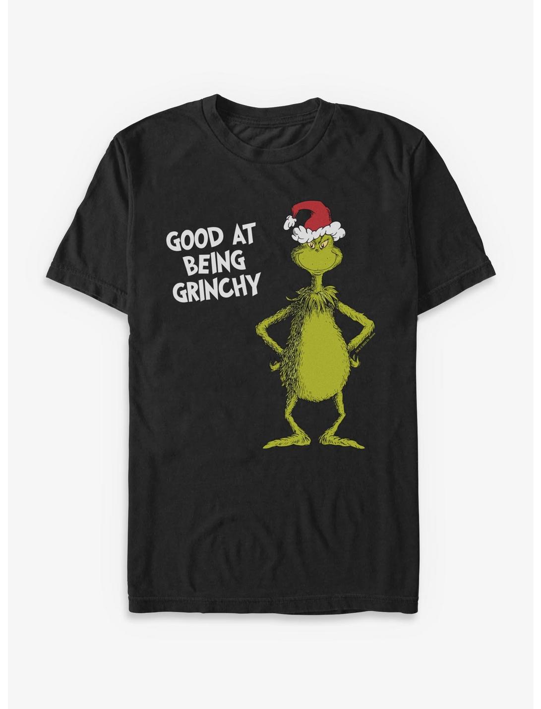 Dr. Seuss'S How The Grinch Stole Christmas Good At Being Grinchy T-Shirt