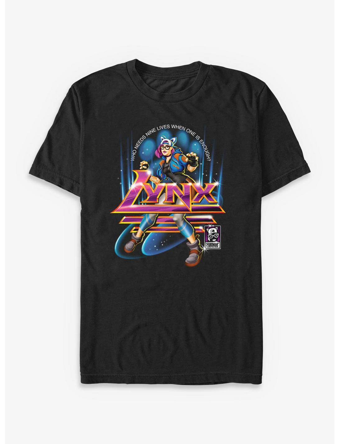 T-shirt Fortnite Lynx Qui a besoin de neuf vies