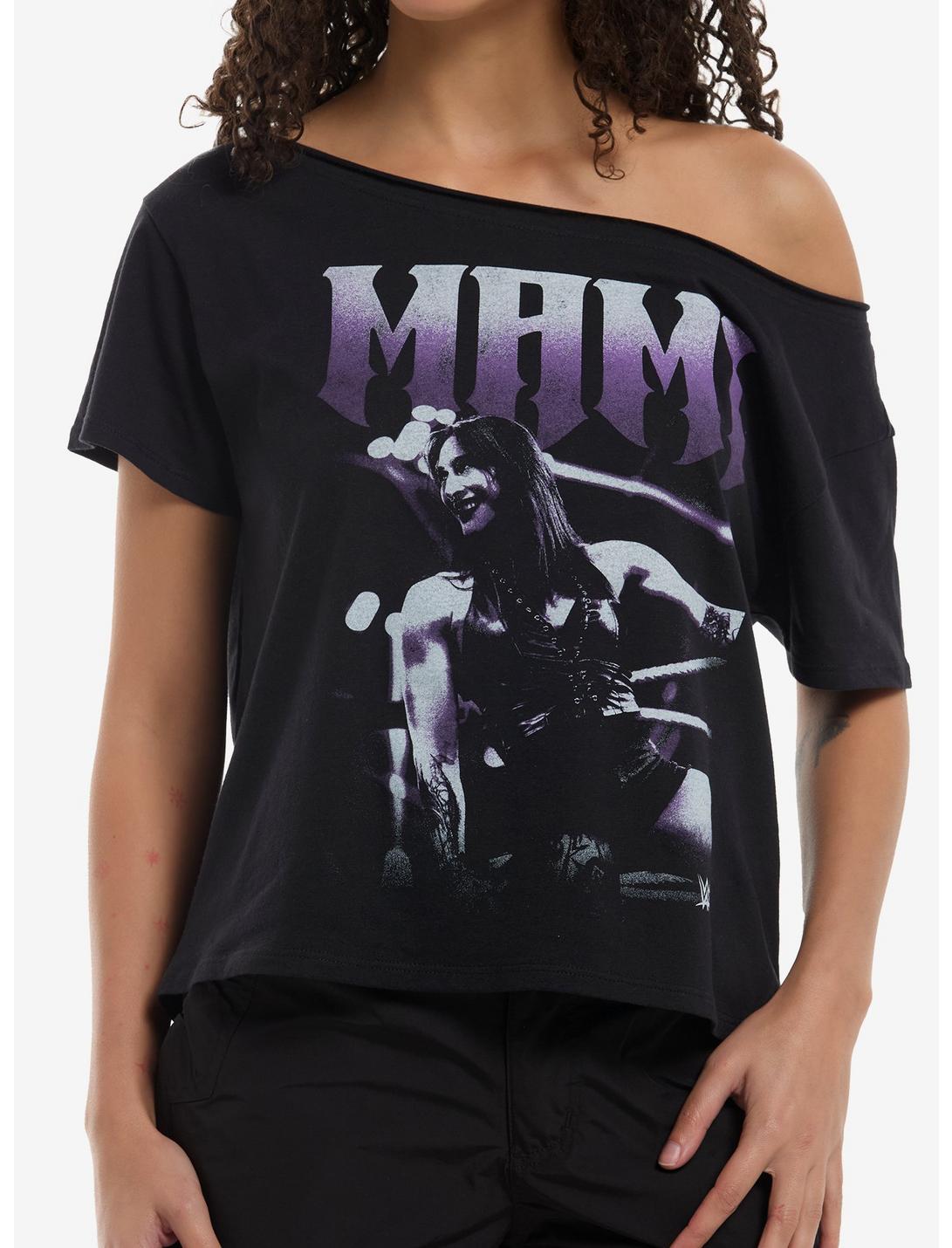 WWE Rhea Ripley Mami Girls Off-Shoulder T-Shirt