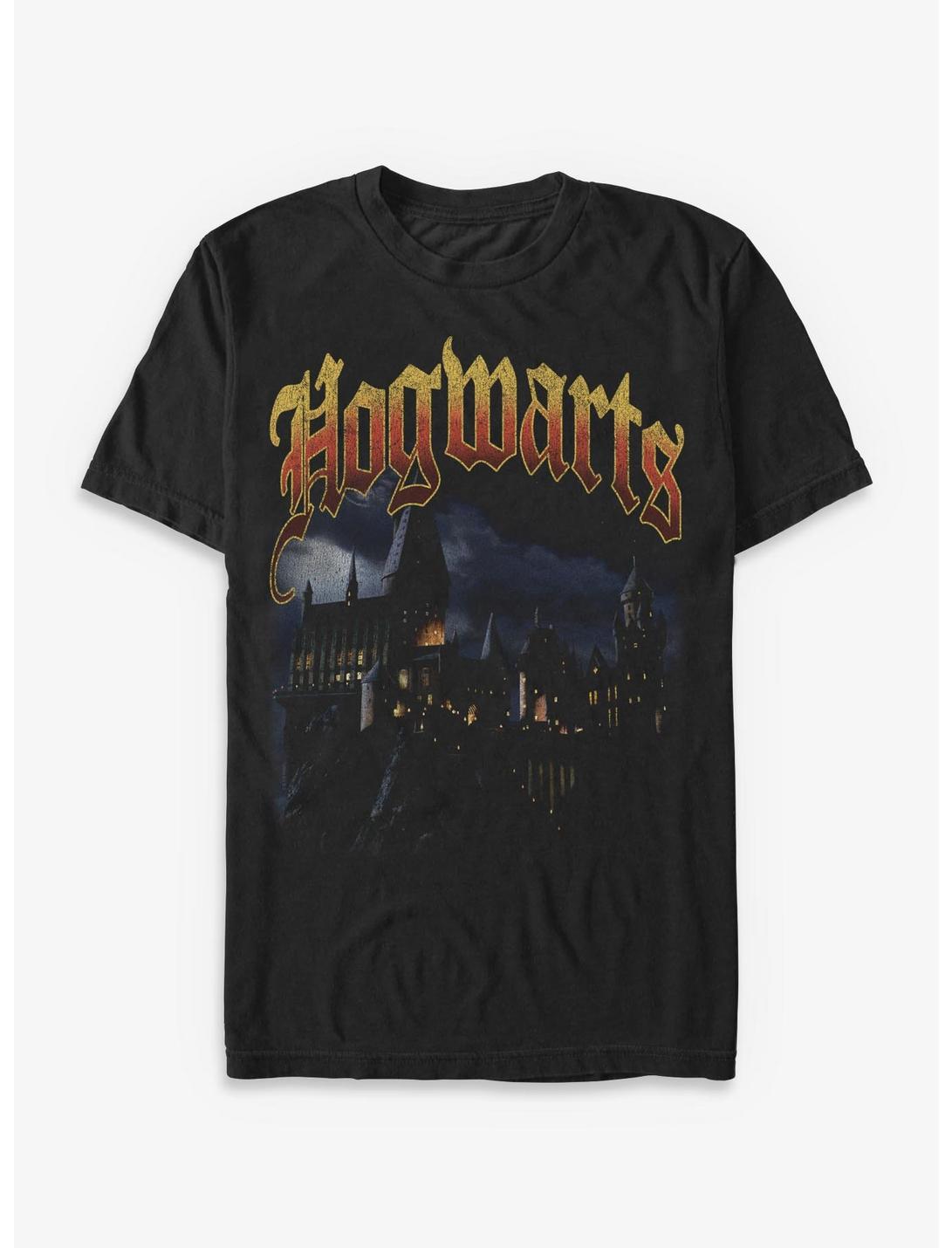 Harry Potter Hogwarts Castle At Night T-Shirt