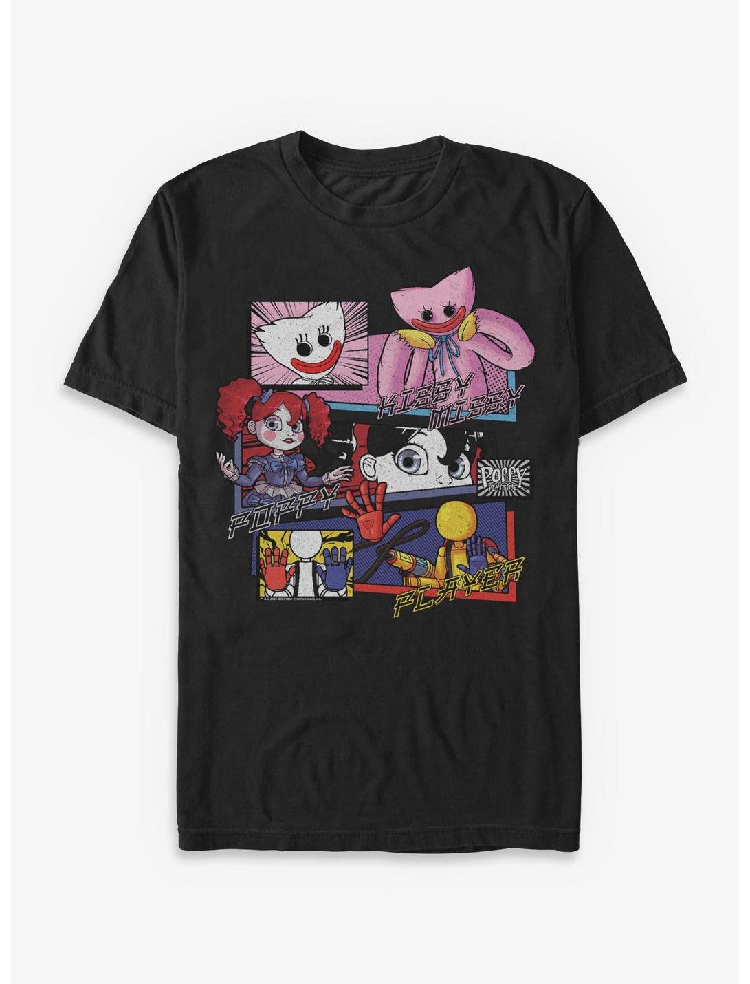 Poppy Playtime Friends Manga Panels T-Shirt