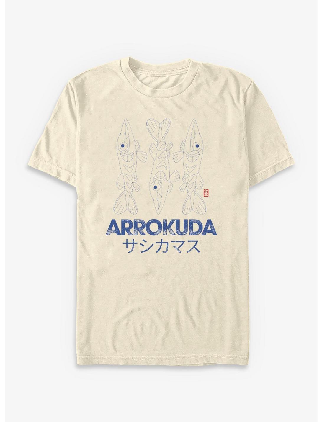 Pokemon Arrokuda Gyotaku T-Shirt