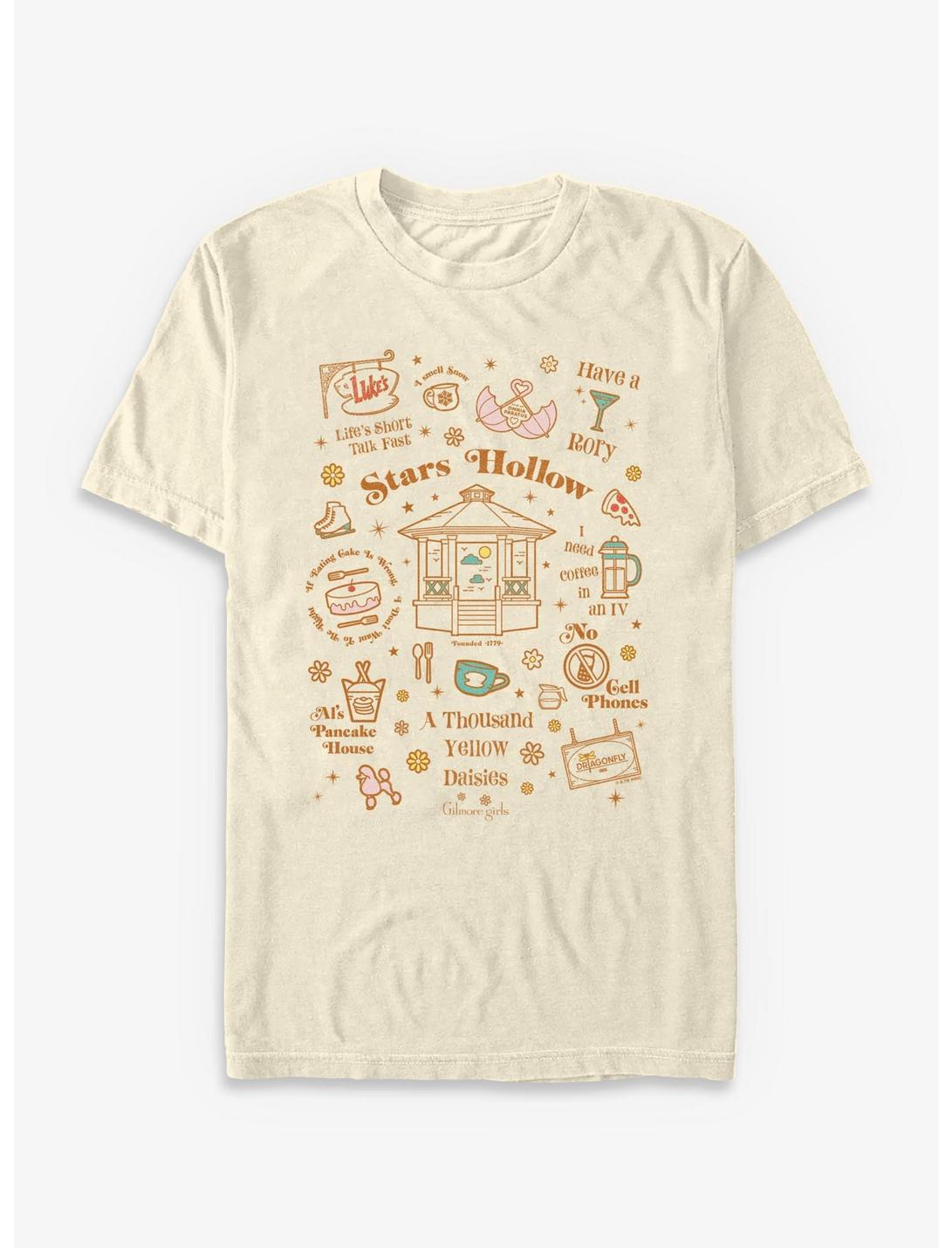 T-shirt Icônes Stars Hollow de Gilmore Girls