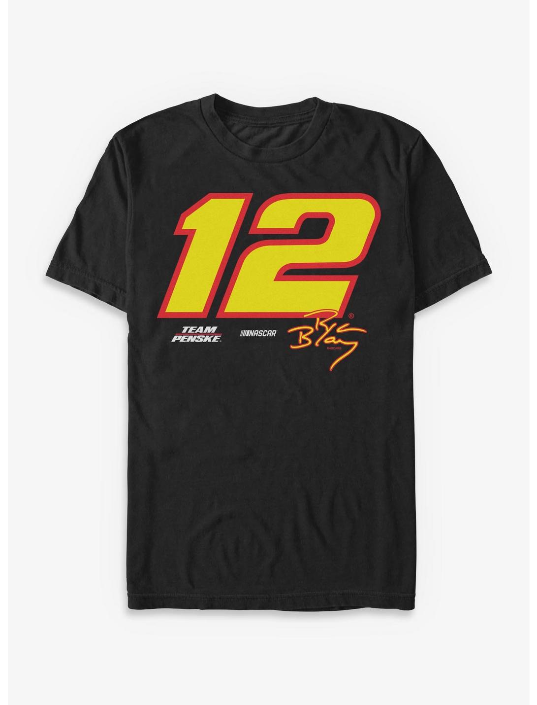 Nascar Racing Ryan Blaney Number 12 T-Shirt