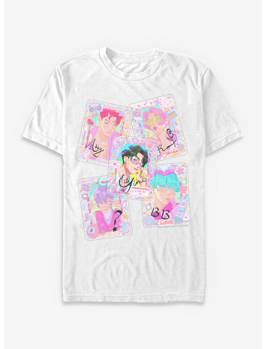 T-shirt cartes photo Kpop Demon Hunters Saja Boys