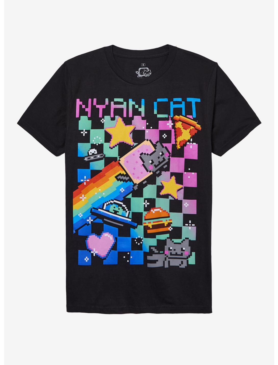 Nyan Cat 8-Bit Collage T-Shirt