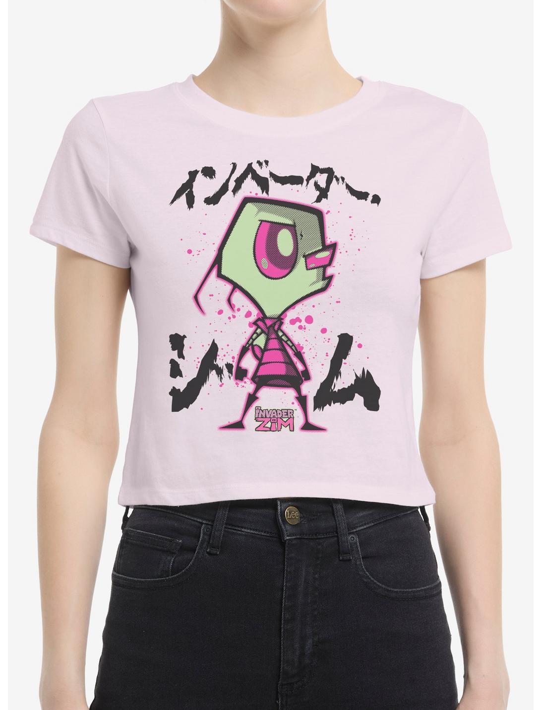 Invader Zim Pink Splatter Zim Girls Baby T-Shirt