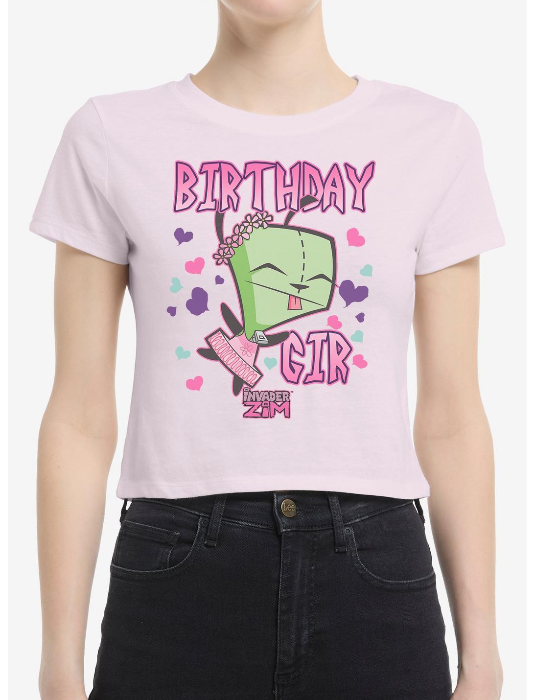 T-shirt bébé Invader Zim Anniversaire GIR fille