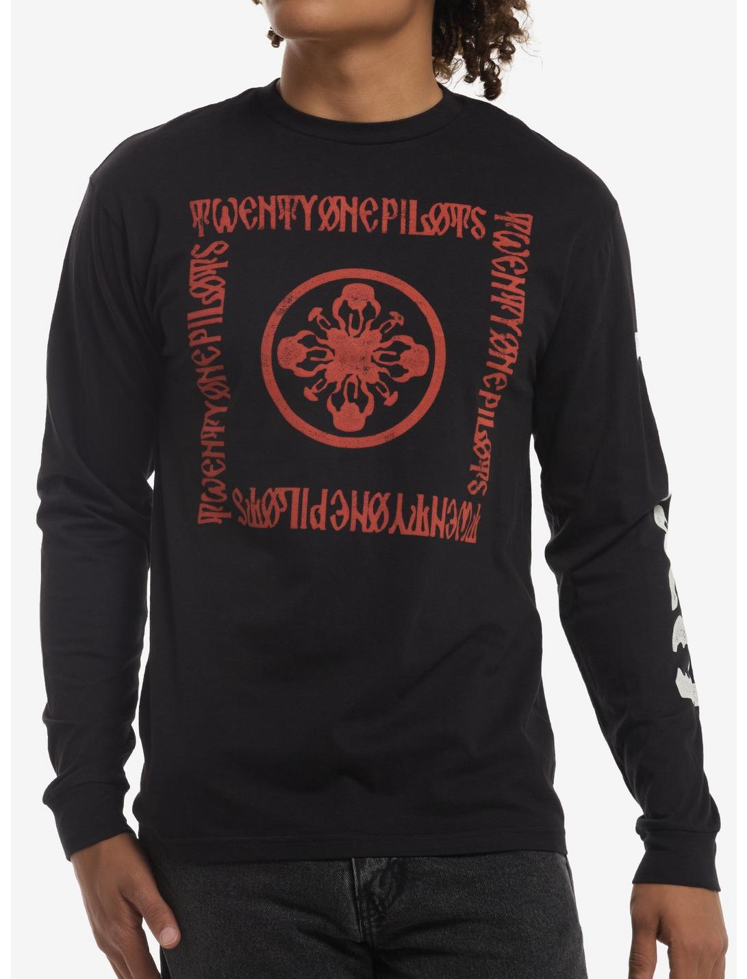 Twenty One Pilots Breach Tracklist Long-Sleeve T-Shirt